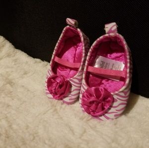Cute pink girl booties